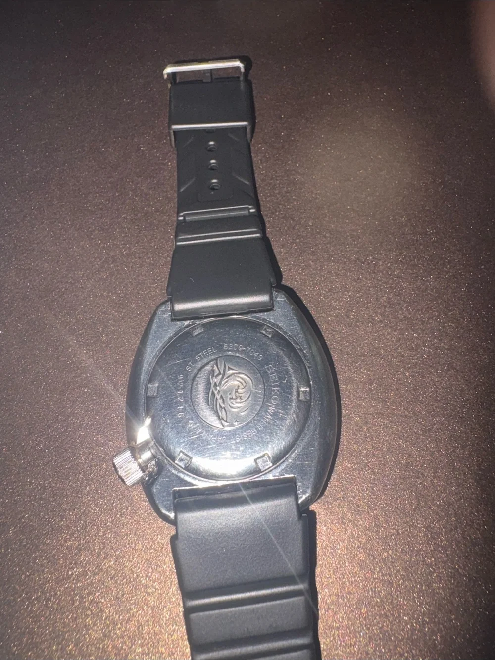 Vintage Seiko Turtle Automatic Dive Watch 6309 7049